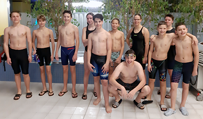 Staffelmannschaft II vom 24 Stunden Schwimmen